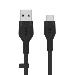 Boost Charge USB-a To USB-c Silicon 3m Black