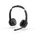 Headset 722 - Wireless Dual On-ear USB-a Bundle-carbon Black