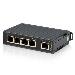 Industrial Ethernet Switch - Din Rail Mountable 5-port