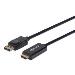 DisplayPort Male To Hdmi Male Cable 2m Black (152679)