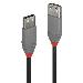Extension Cable -  USB 2.0 Type A  - Black - 3m