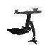 Dual Sit Stand Workstation Clamp Mount 24in