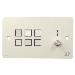 Uk 6 Button Keypad Controller Ethernet Rs232/ir Ports. 2-gang