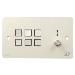 Uk 6 Button Keypad Controller Ethernet Rs232/ir 2-gang