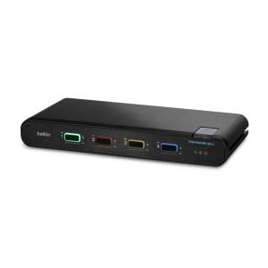 4-port Single Head Dp/hdmi To Dp/hdmi Video Secure Desktop KVM Switch Pp4.0