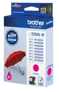 Ink Cartridge - Lc225xlm - High Capacity - 1200 Pages - Magenta