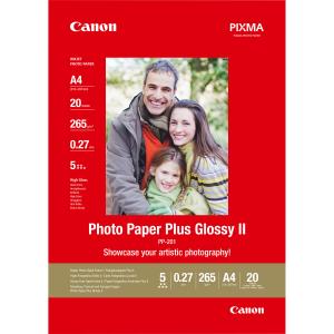 Photo Paper Plus Ii Glossy Pp-201 A4 20sh