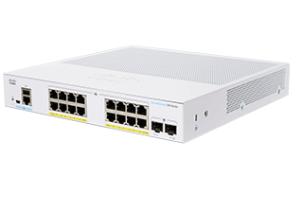 Cisco Business 350 Series - Managed Switch - 16-port Ge Poe 2x1g Sfp