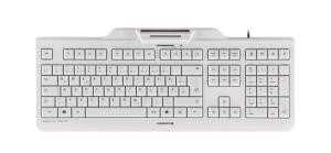 CHERRY KC 1000 SC WHITE-GREY KEYBOARD USB UK