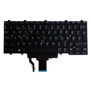 NB KBD DELL E7270 SWE/FIN LAYOUT 83 KEY (NON-BACKLIT)