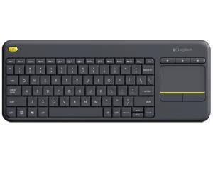 WIRELESS TOUCH KEYBOARD K400 PLUS - DARK - HEB - INTNL