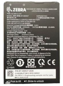 Spare Removable Battery Accessory For Et401 8in