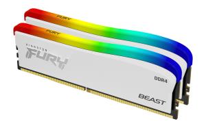 16GB Ddr4 3200mt/s Cl16 DIMM (kit Of 2)furybeast White RGB Se