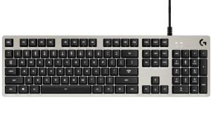 G413 Mechanical Gaming Keyboard Carbon Silver - Qwerty US/Int'l