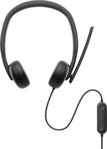 Headset - Wh3024 - On-ear Wired - USB-c Zoom Certified Certified For Teams - Black