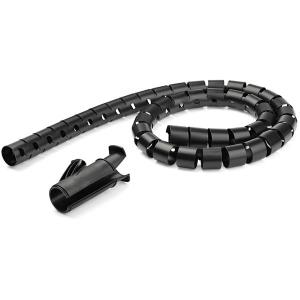 Spiral Cable Management Sleeve 45mmx2.5m /1.8x8.2 - Black