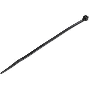 Cable Ties -black Nylon Zip Tie Wraps Ul Taa 100 Pack 6in