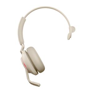 Headset Evolve2 65 MS - Mono - USB-C / BT - Beige