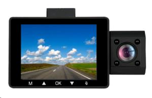 Dash Cam - Scout Pro 2k Hd 3-channel - Wi-Fi