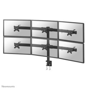 6x 19-27in Screen Desk Mount (clamp) - Black