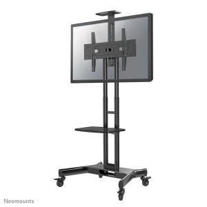 Mobile Floor Stand for 32-75in Screens - Black