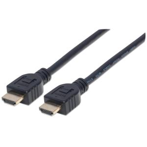 High Speed HDMI Cable Cl3 Arc 3D 4k Male Shielded Black 1m