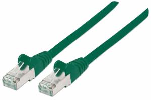 Patch Cable - CAT7 - SFTP - CAT6a Modular Plugs - 25cm - Green