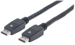 DisplayPort Male To DisplayPort Male, 10m Black