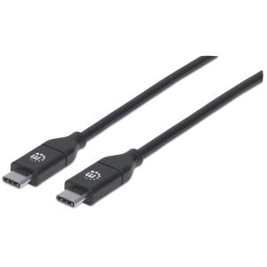 USB 2.0 Cable Type-C Male to Type-C Male 480Mbps 5A 2m Black