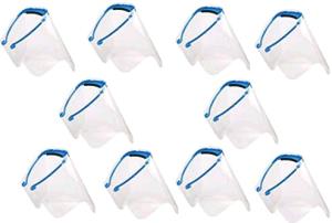 Folding Face Shield Box Of 10 Transparent