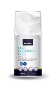 LCD Cleaning Kit Gel Microfibre Gel 250ml Cloth 15x18cm