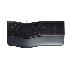 KC 4500 ERGO - Keyboard - Corded USB - Black - Qwerty Spanish