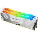 32GB Ddr5 8000mt/s Cl38 DIMM (kit Of 2) Renegade RGB White Xmp