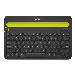 Bluetooth Multi-device Keyboard K480 Black - Qwerty Ch Bt Central