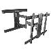 Full Motion Tv Wall Mount - For Up To 80in Vesa Mount Displays
