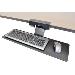 Tray Keyboard Retractable Black E Coat