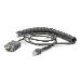 Cable Assy Universal Rs232 Style 2.7m Gray