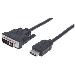 Monitor Cable HDMI/DVI DVI-d Dual Link M/m 2m