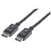 DisplayPort Monitor Cable 20p M/m Black 1m