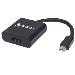 Mini-DisplayPort Male To HDMI Female, 4k@60hz, Black