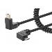USB-C TO Micro-USB Cable 1m- Curly Male/Male Black Usb 2.0