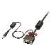 Audio Cable - Premium Svga - Male To Male - Black - 2m