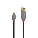 Cable - USB2.0 Type A To Type C - 2m - Anthra Line
