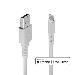 Charge And Sync Cable - USB To Lightning - White - 2m