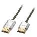 Cable - Hdmi High Speed - A - A - Cromo Slim - 3m - Grey