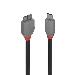 Cable - USB 3.2 - USB-c Male - Micro-b Male - Anthraline  - 50cm