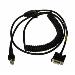 Cable Rs232 Ttl 5v Signal 5m Db9p Female Coil