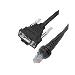 Cable Rs232 5v Female Straight Pin9 3m Black