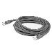 Network Patch Cable Cat5e - Rj-45 (male) To Rj-45 (male) - Utp Pvc Snagless Straight Booted - Grey - 5m