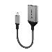 USB-C to USB-C Audio and USB-C Charging Adapter Space Grey